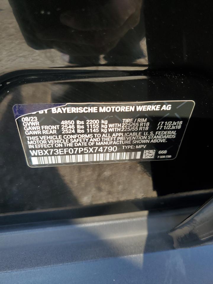 2023 BMW X1 xDrive28I VIN: WBX73EF07P5X74790 Lot: 85694605