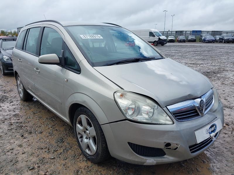 2008 VAUXHALL ZAFIRA 1.6I EXCLUSIV 5DR
