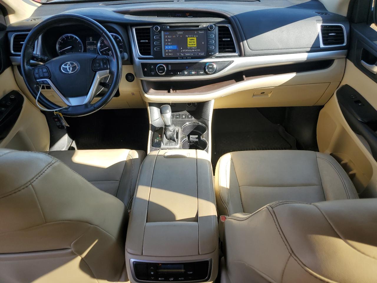 2016 Toyota Highlander Xle VIN: 5TDJKRFH6GS356217 Lot: 86079615