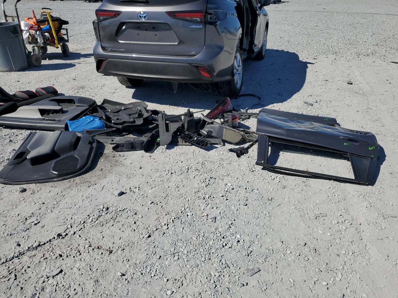 2024 Toyota Highlander Hybrid Le VIN: 5TDZARAH5RS537289 Lot: 86321905