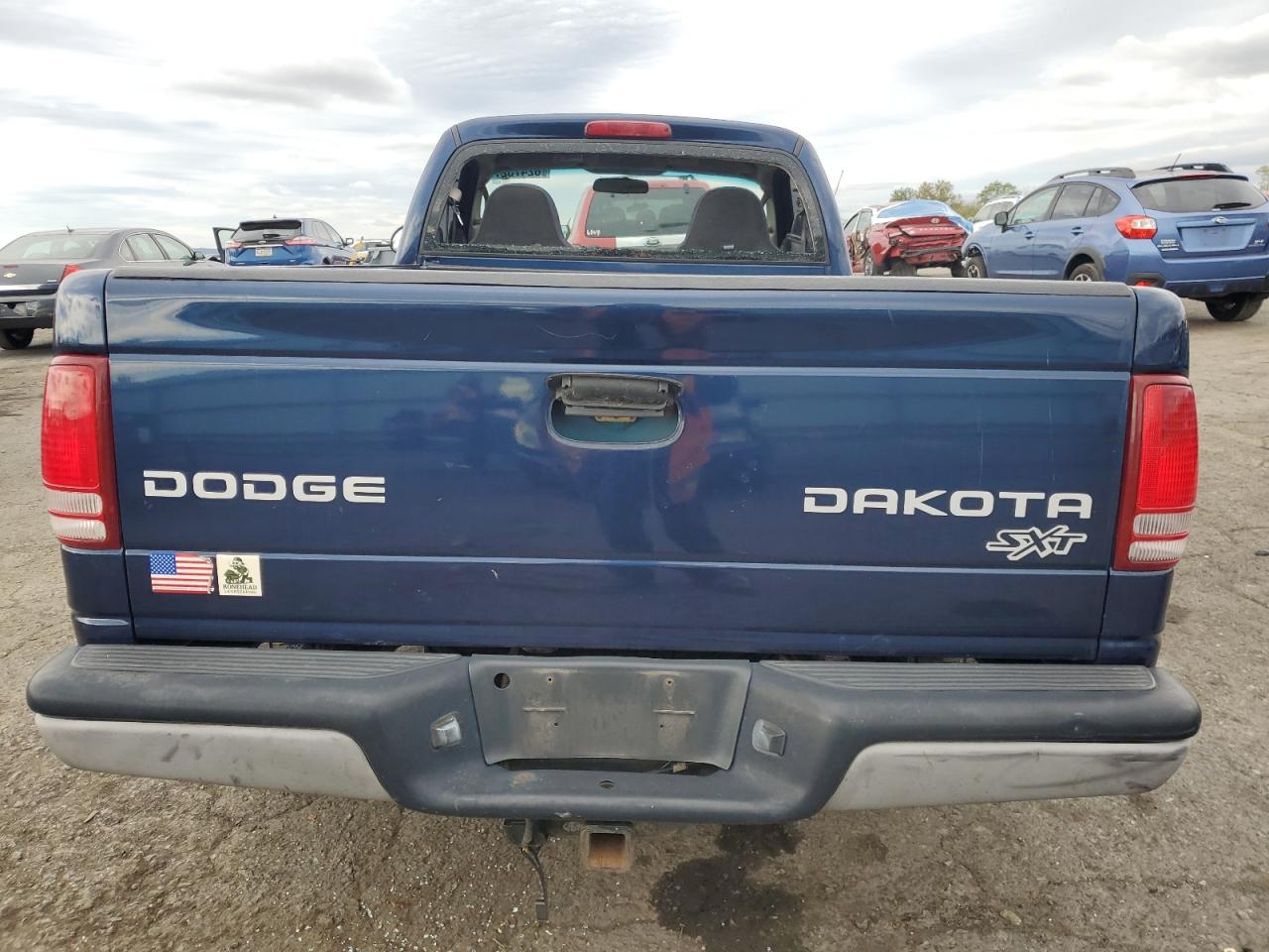 2004 Dodge Dakota Sxt VIN: 1D7FL16K94S554377 Lot: 82473275