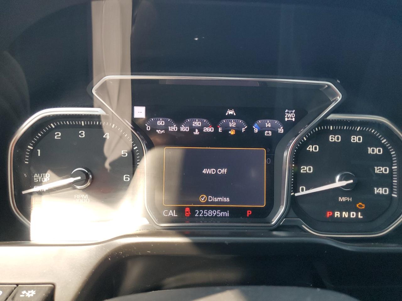 2019 GMC Sierra K1500 At4 VIN: 3GTP9EED6KG219234 Lot: 82784655