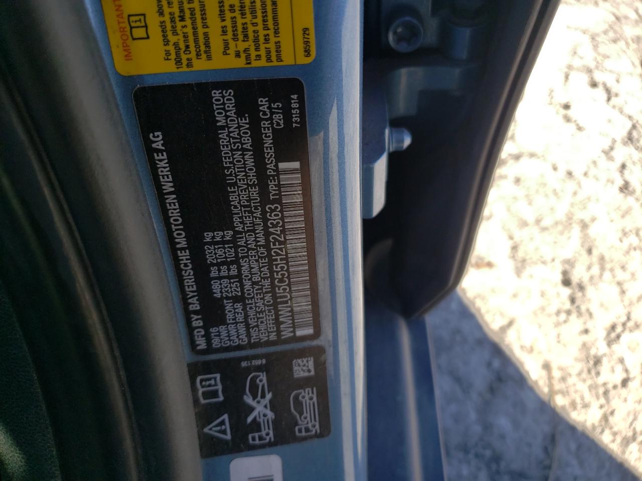 2017 Mini Cooper S Clubman All4 VIN: WMWLU5C55H2F24363 Lot: 86626405