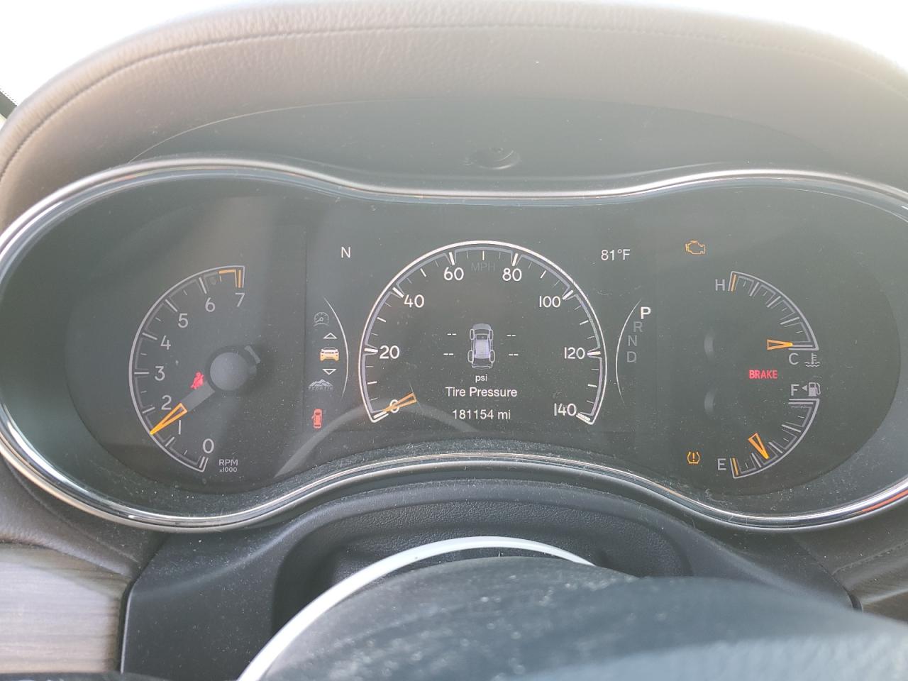 2017 Jeep Grand Cherokee Overland VIN: 1C4RJFCG6HC815586 Lot: 82251265