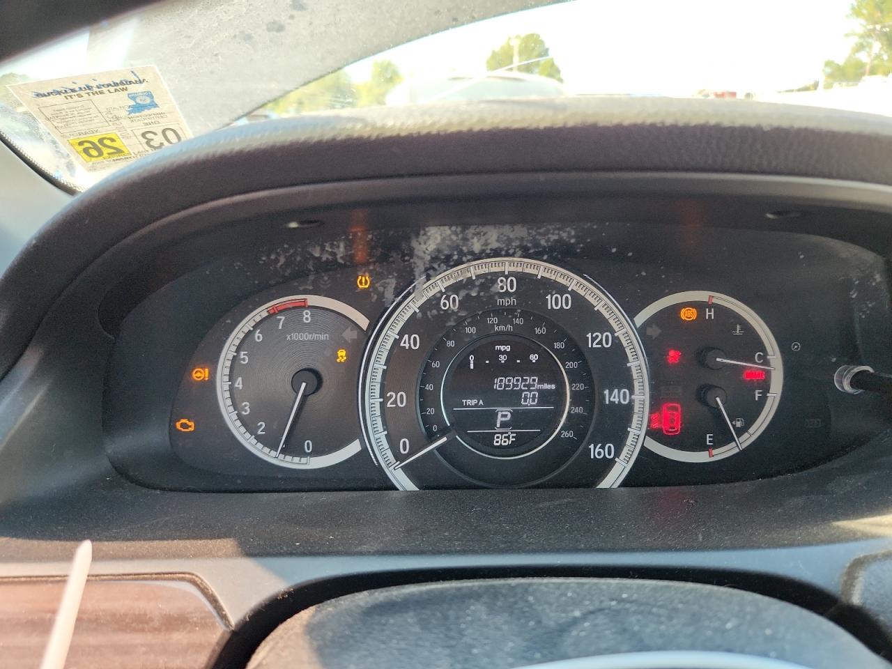 2016 Honda Accord Exl VIN: 1HGCR2F84GA241464 Lot: 86469105