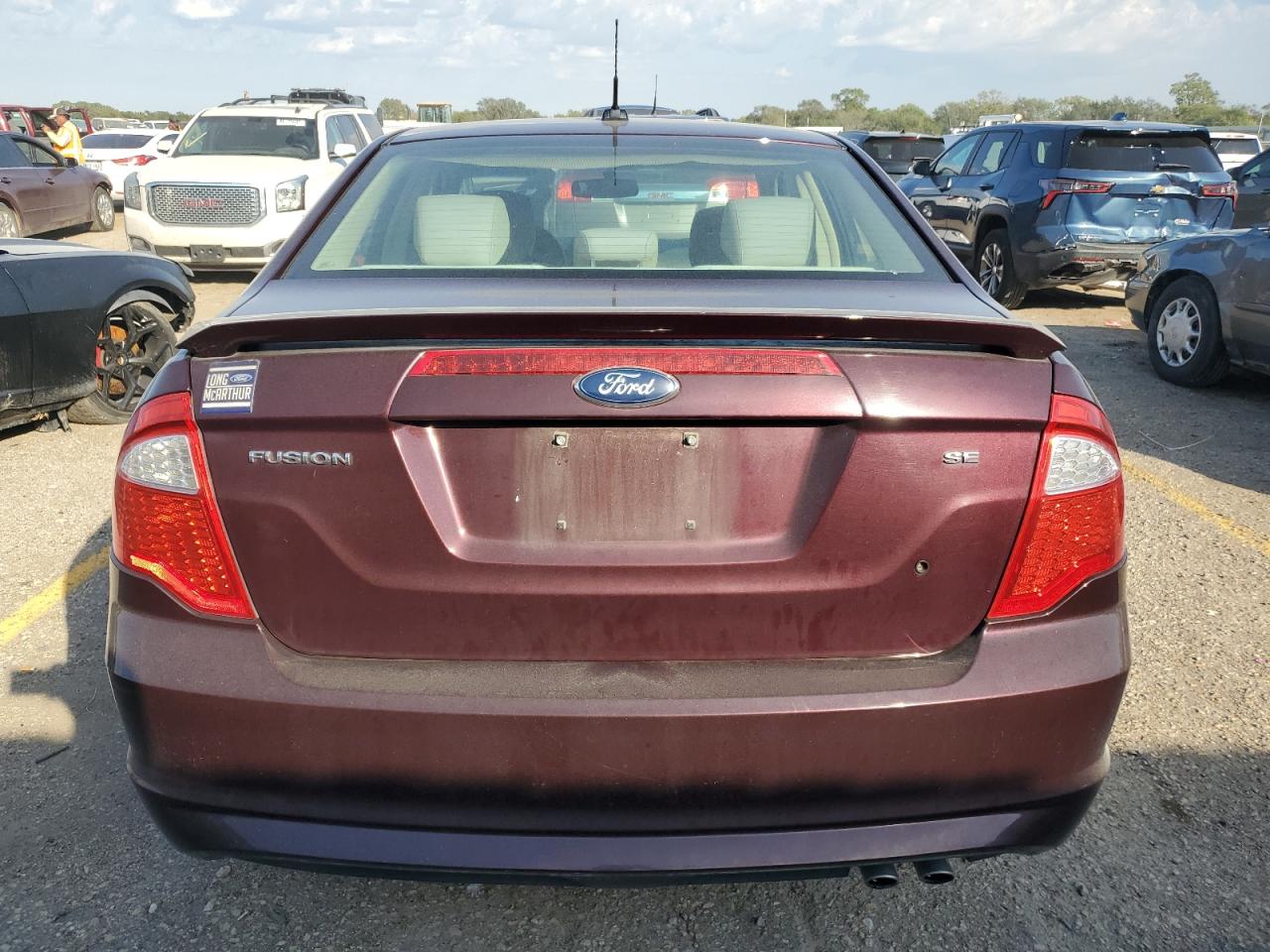 2012 Ford Fusion Se VIN: 3FAHP0HA7CR224971 Lot: 86084615