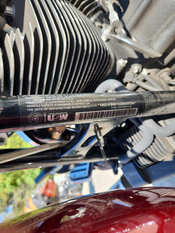 2016 Harley-Davidson Flhr Road King VIN: 1HD1FBM15GB659304 Lot: 82212385