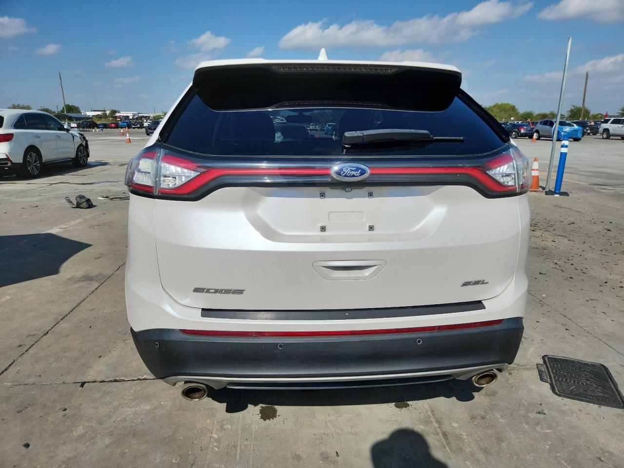 2018 Ford Edge Sel VIN: 2FMPK3J8XJBB28790 Lot: 89916095