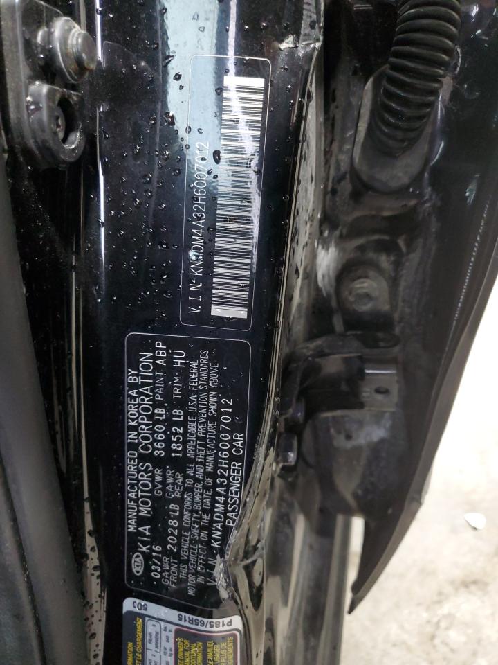 2017 Kia Rio Lx VIN: KNADM4A32H6007012 Lot: 82592705