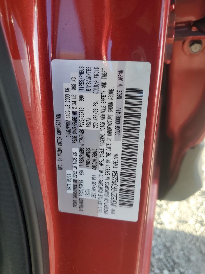 2015 Mazda Cx-5 Gt VIN: JM3KE2DY8F0492394 Lot: 89557355