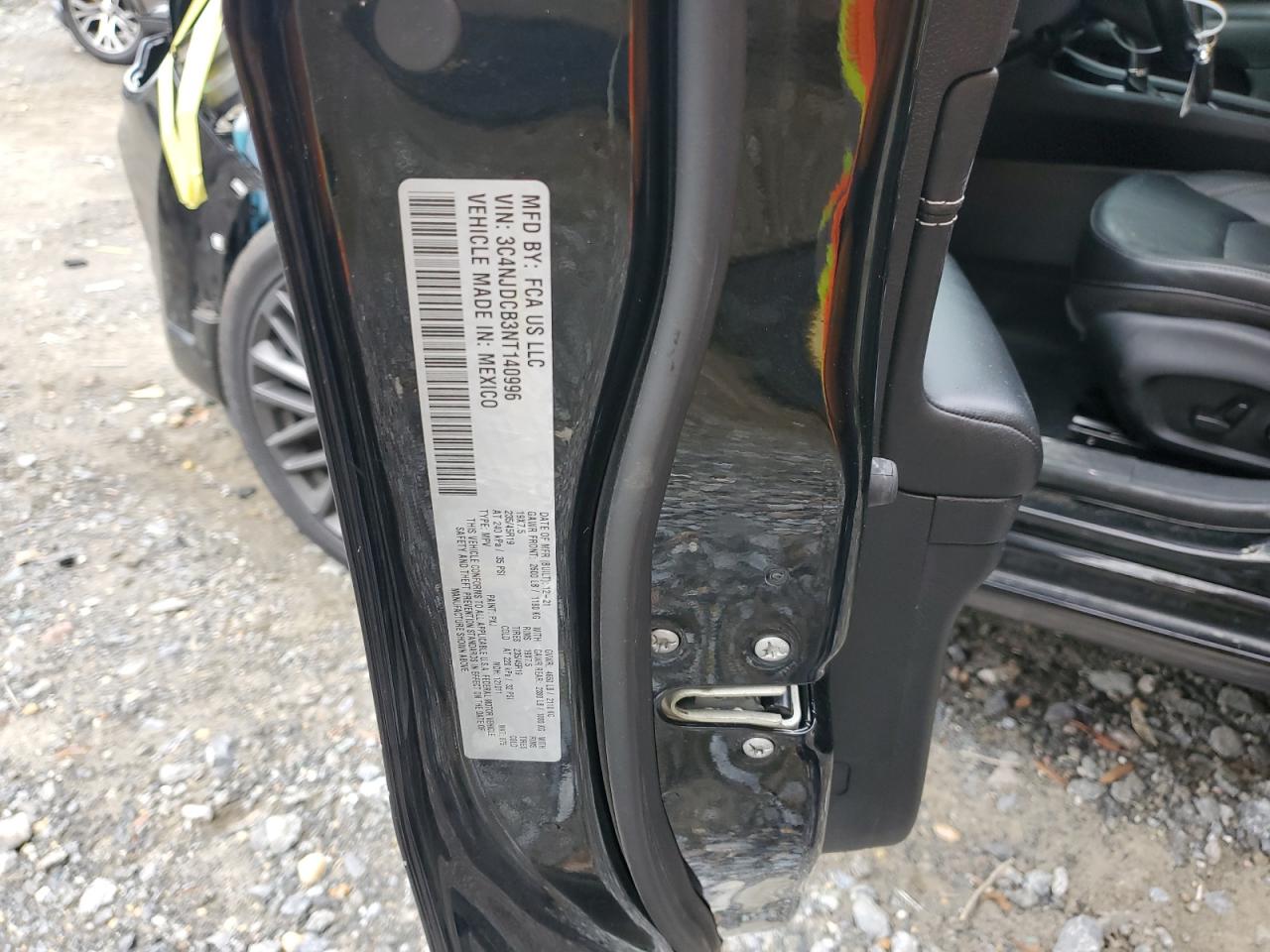 2022 Jeep Compass Limited VIN: 3C4NJDCB3NT140996 Lot: 86058785