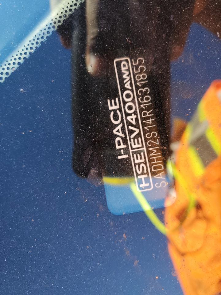 2024 Jaguar I-Pace R-Dynamic Hse VIN: SADHM2S14R1631855 Lot: 82567005