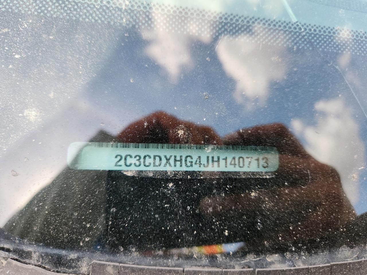 2018 Dodge Charger Sxt Plus VIN: 2C3CDXHG4JH140713 Lot: 85725625