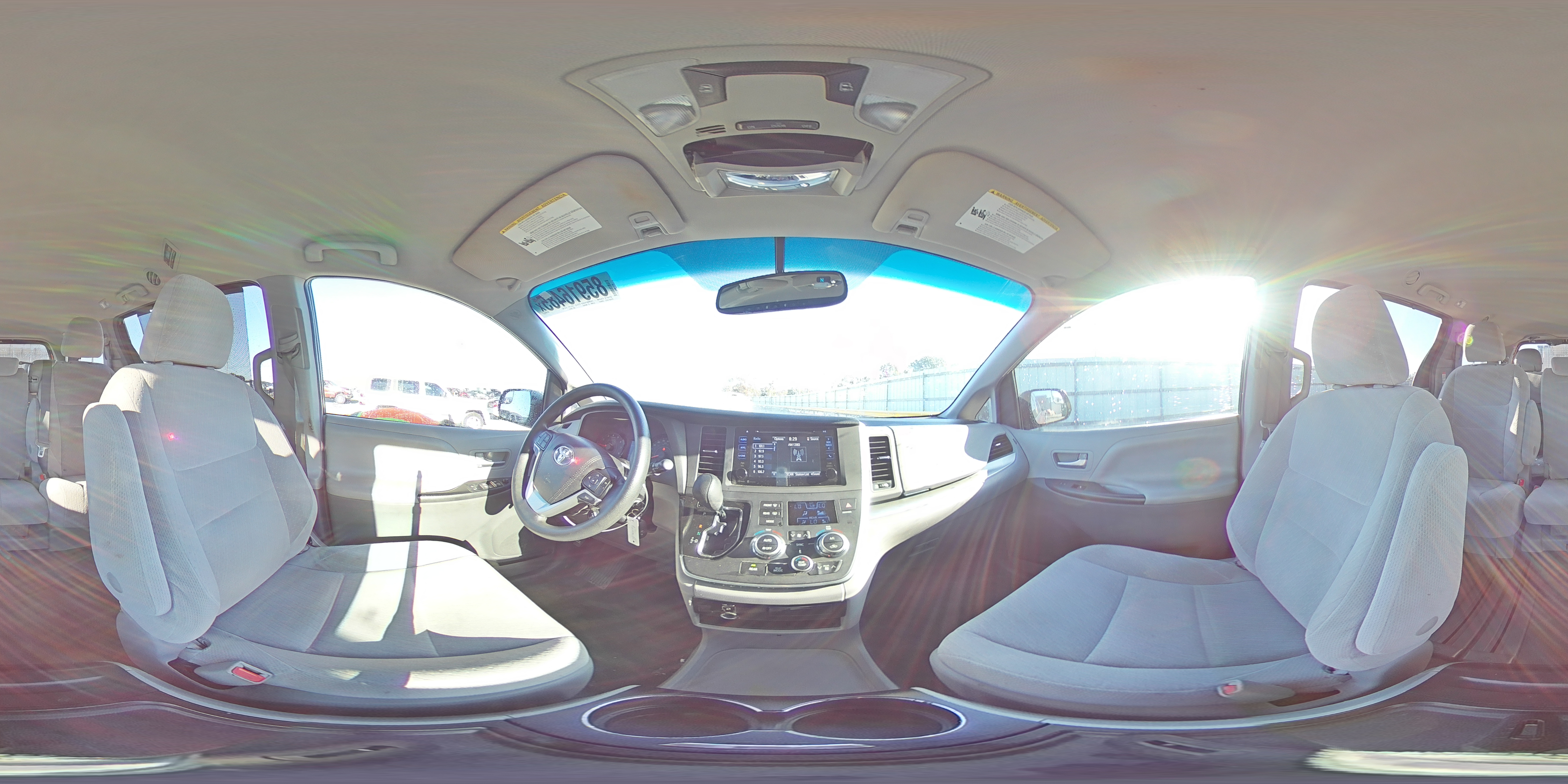 2015 Toyota Sienna Le VIN: 5TDKK3DC8FS658678 Lot: 85916485