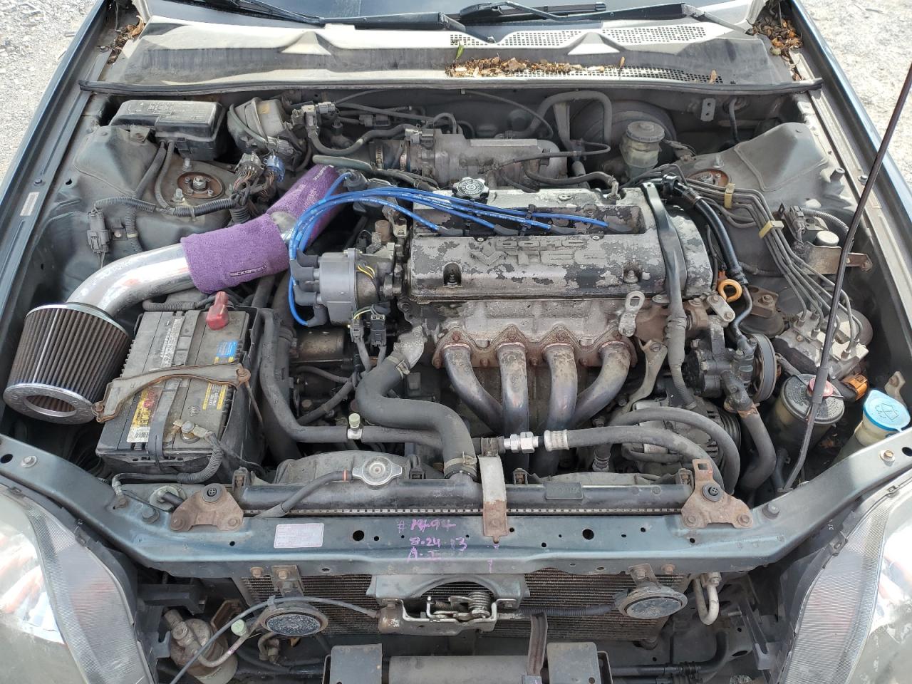 1998 Honda Prelude VIN: JHMBB6243WC010887 Lot: 91040305