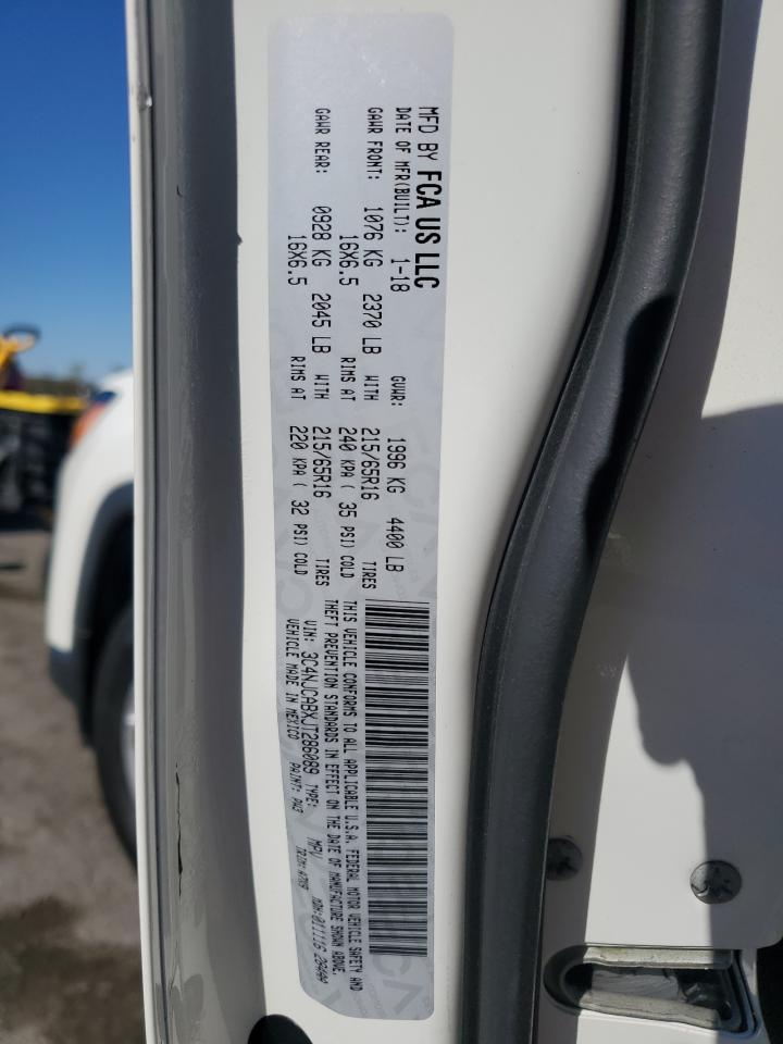 2018 Jeep Compass Sport VIN: 3C4NJCABXJT286089 Lot: 87289105