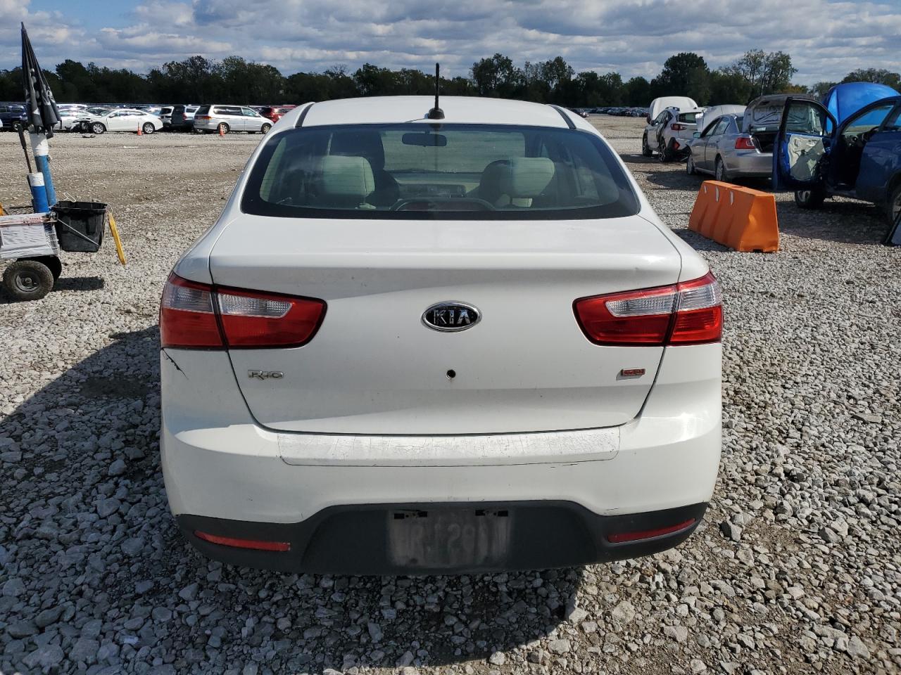 2013 Kia Rio Lx VIN: KNADM4A39D6106744 Lot: 85596235