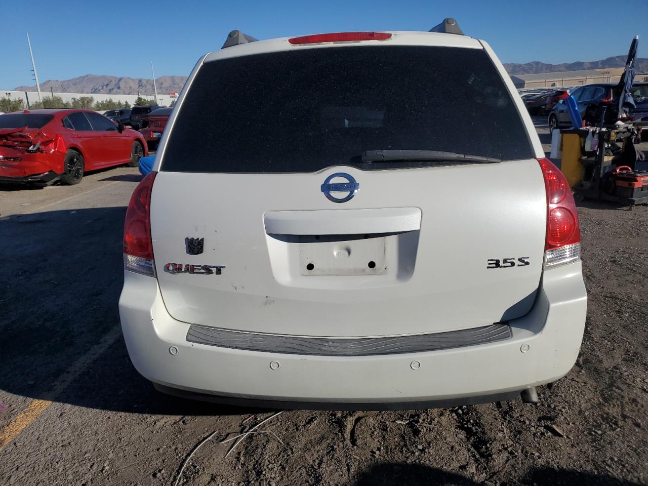 2006 Nissan Quest S VIN: 5N1BV28U66N117909 Lot: 86846945