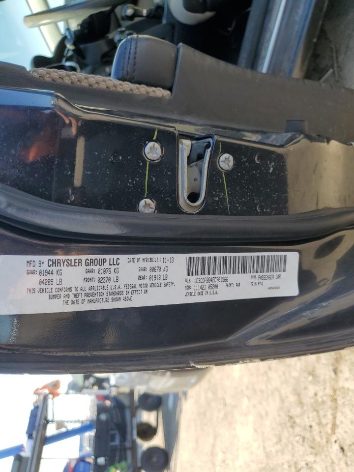 2014 Dodge Dart Sxt VIN: 1C3CDFBB4ED701566 Lot: 85373145