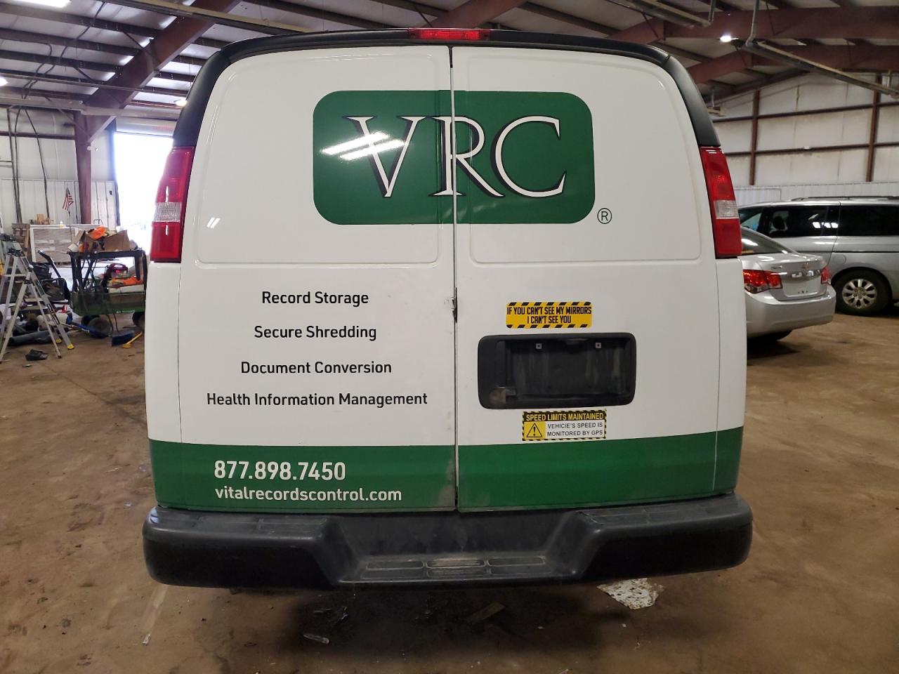 2023 Chevrolet Express G2500 VIN: 1GCWGAFP8P1192093 Lot: 86153895