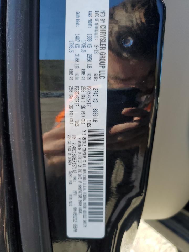 2014 Chrysler Town & Country Touring VIN: 2C4RC1BG8ER157142 Lot: 82591175