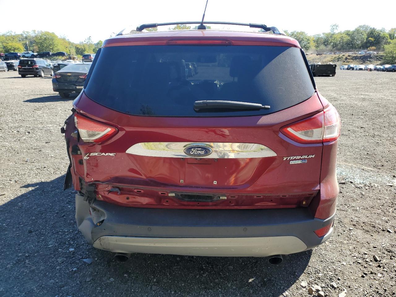 2014 Ford Escape Titanium VIN: 1FMCU9J9XEUC77804 Lot: 81931995