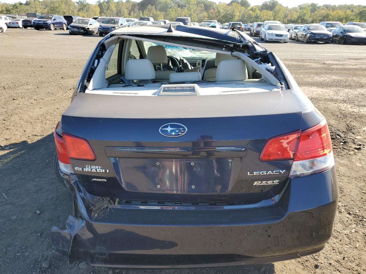 2012 Subaru Legacy 2.5I Limited VIN: 4S3BMBJ63C3037705 Lot: 84444035