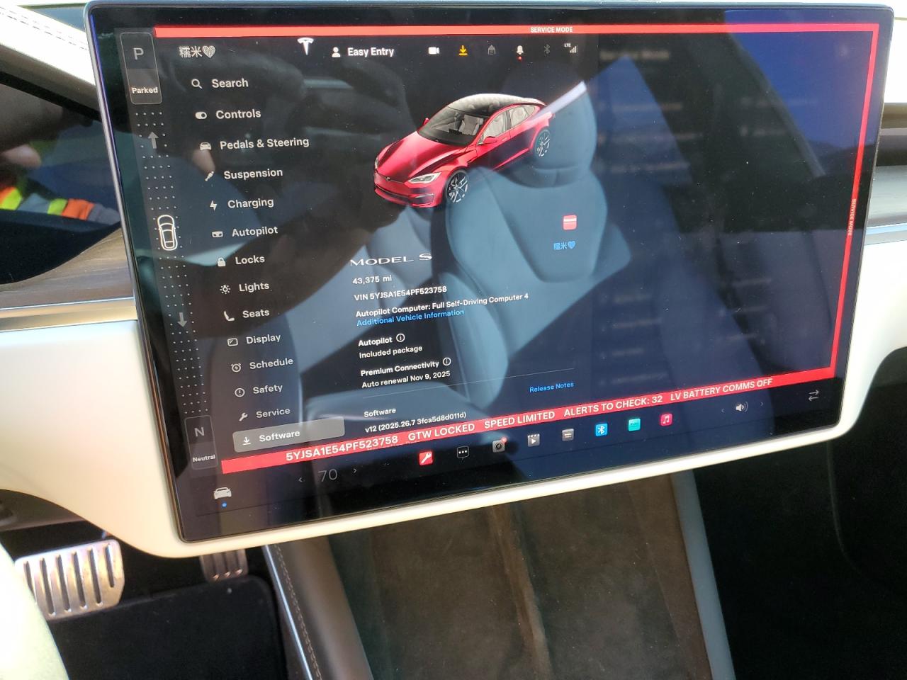 2023 Tesla Model S VIN: 5YJSA1E54PF523758 Lot: 89689835