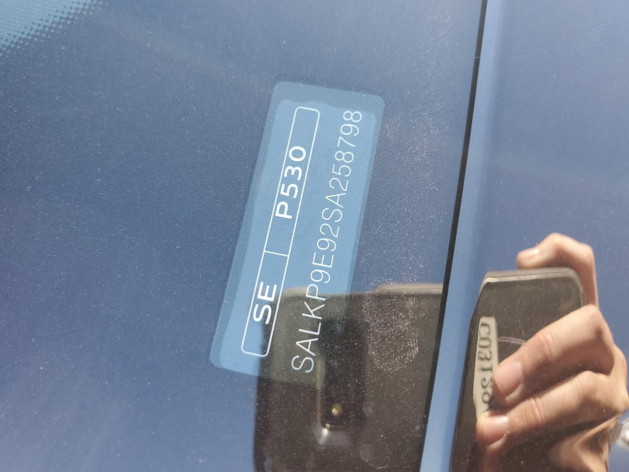 2025 Land Rover Range Rover Se VIN: SALKP9E92SA258798 Lot: 86633835