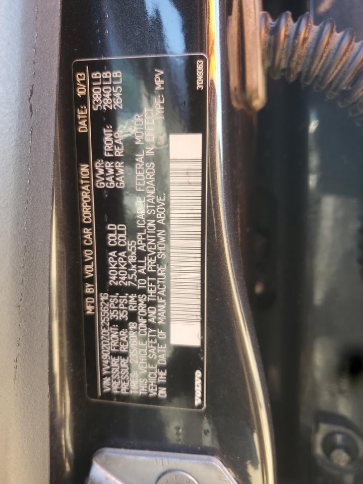 2014 Volvo Xc60 T6 VIN: YV4902DZ0E2556216 Lot: 85916585