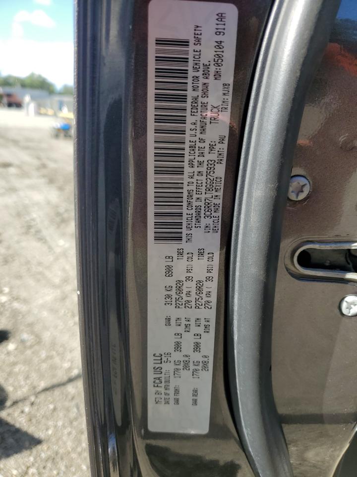 2016 Ram 1500 Slt VIN: 3C6RR7LT8GG275933 Lot: 84960605