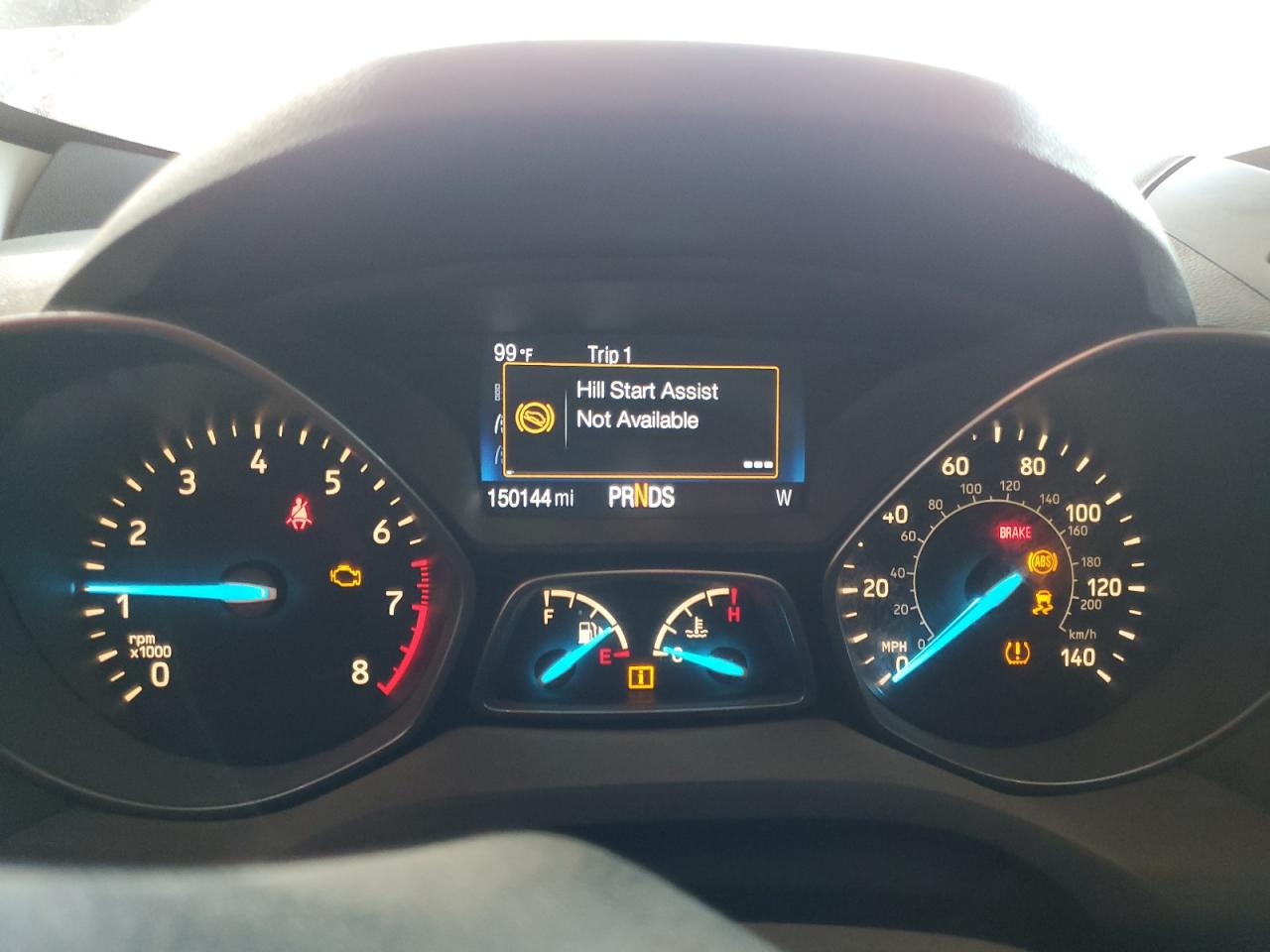 2017 Ford Escape S VIN: 1FMCU0F76HUA84198 Lot: 85012275