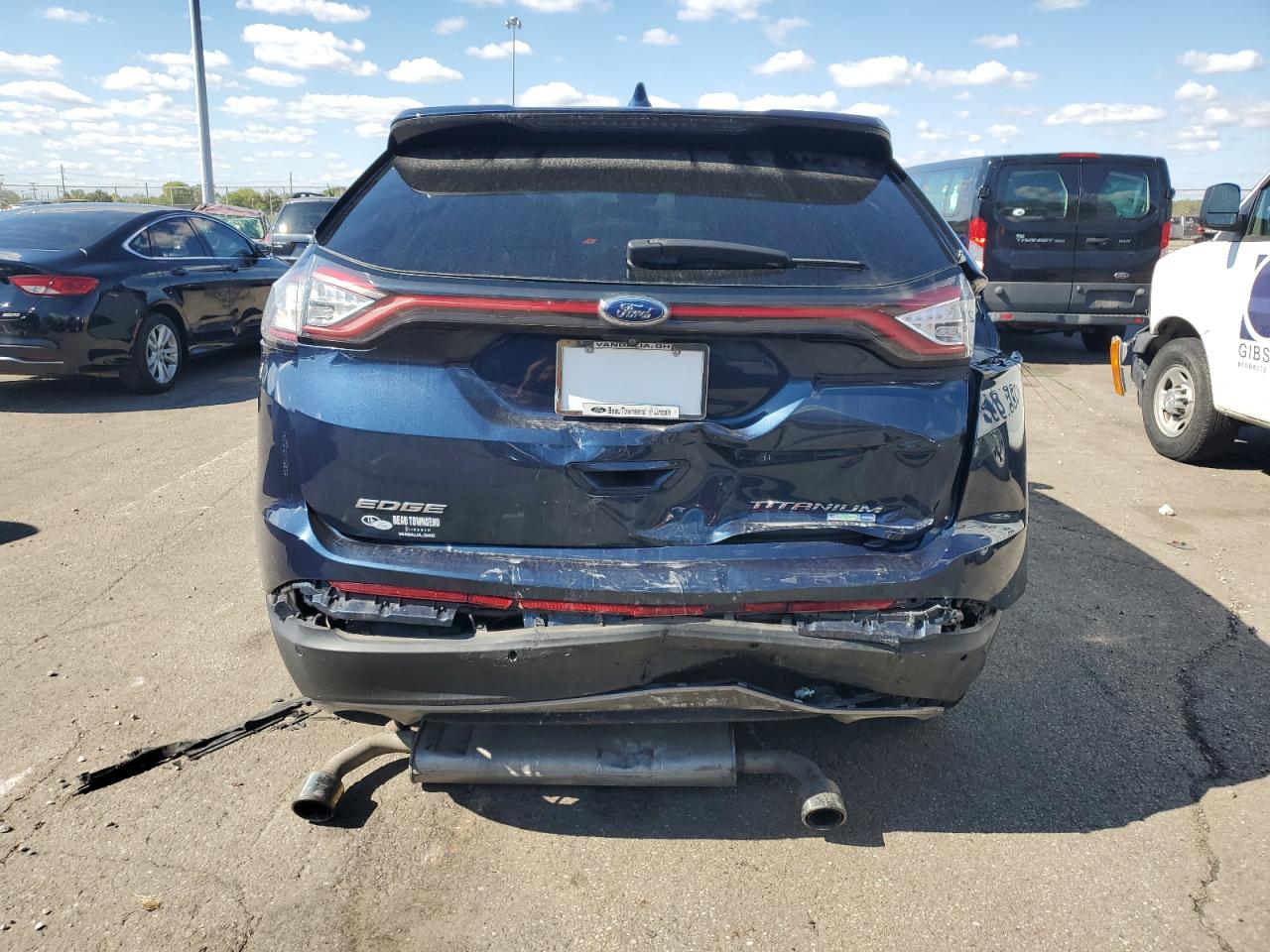 2017 Ford Edge Titanium VIN: 2FMPK4K95HBB28350 Lot: 82350475