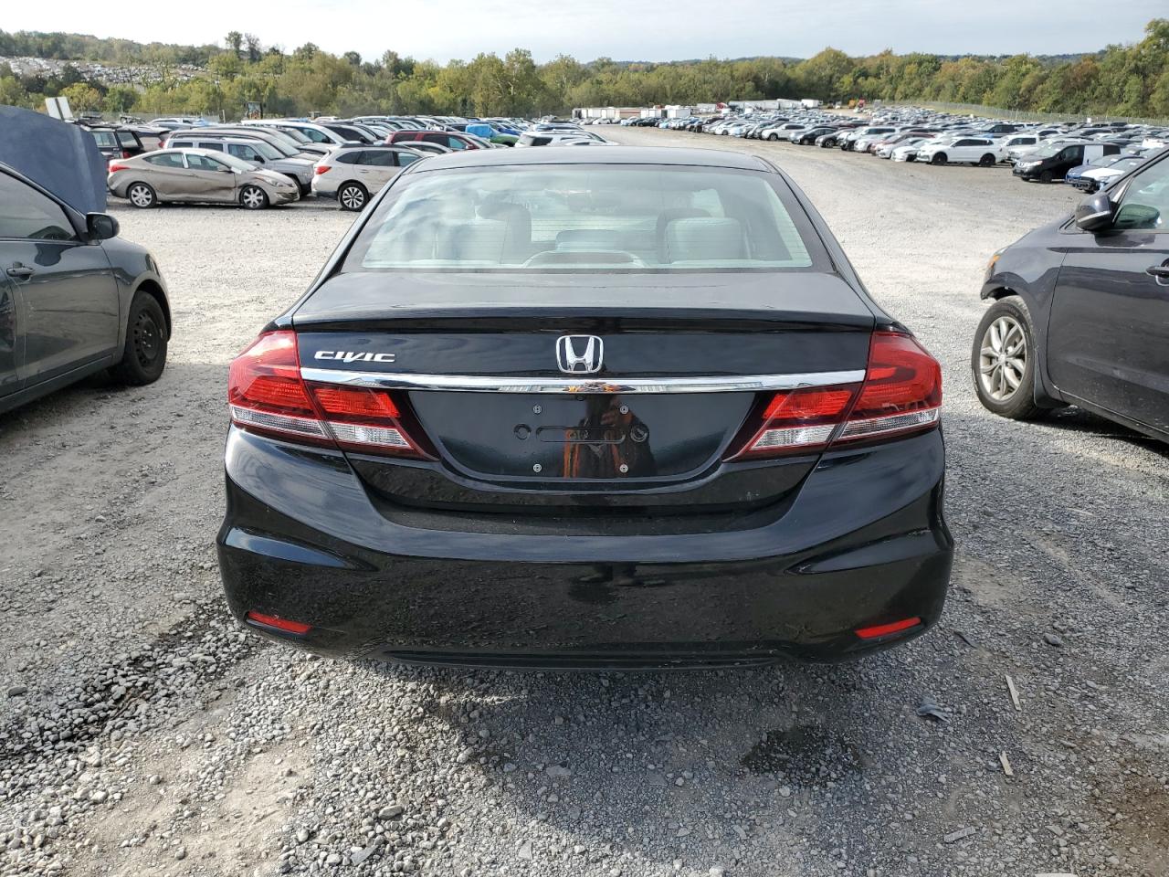 2014 Honda Civic Lx VIN: 19XFB2F57EE073674 Lot: 85010735