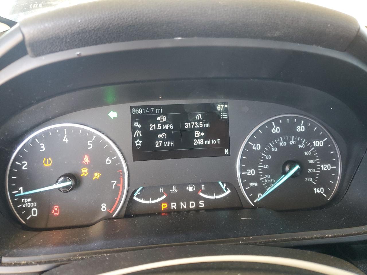 2021 Ford Ecosport Titanium VIN: MAJ6S3KL1MC401922 Lot: 89531955