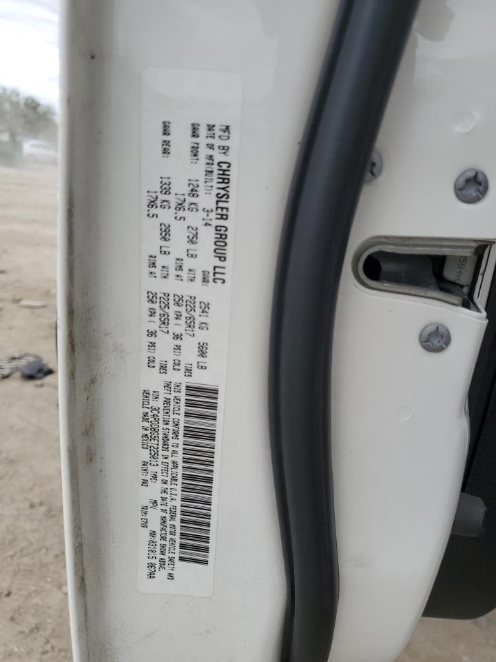 2014 Dodge Journey Sxt VIN: 3C4PDDBG5ET225013 Lot: 85761285