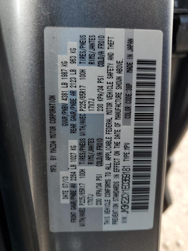 2014 Mazda Cx-5 Touring VIN: JM3KE2CY1E0369181 Lot: 86551935