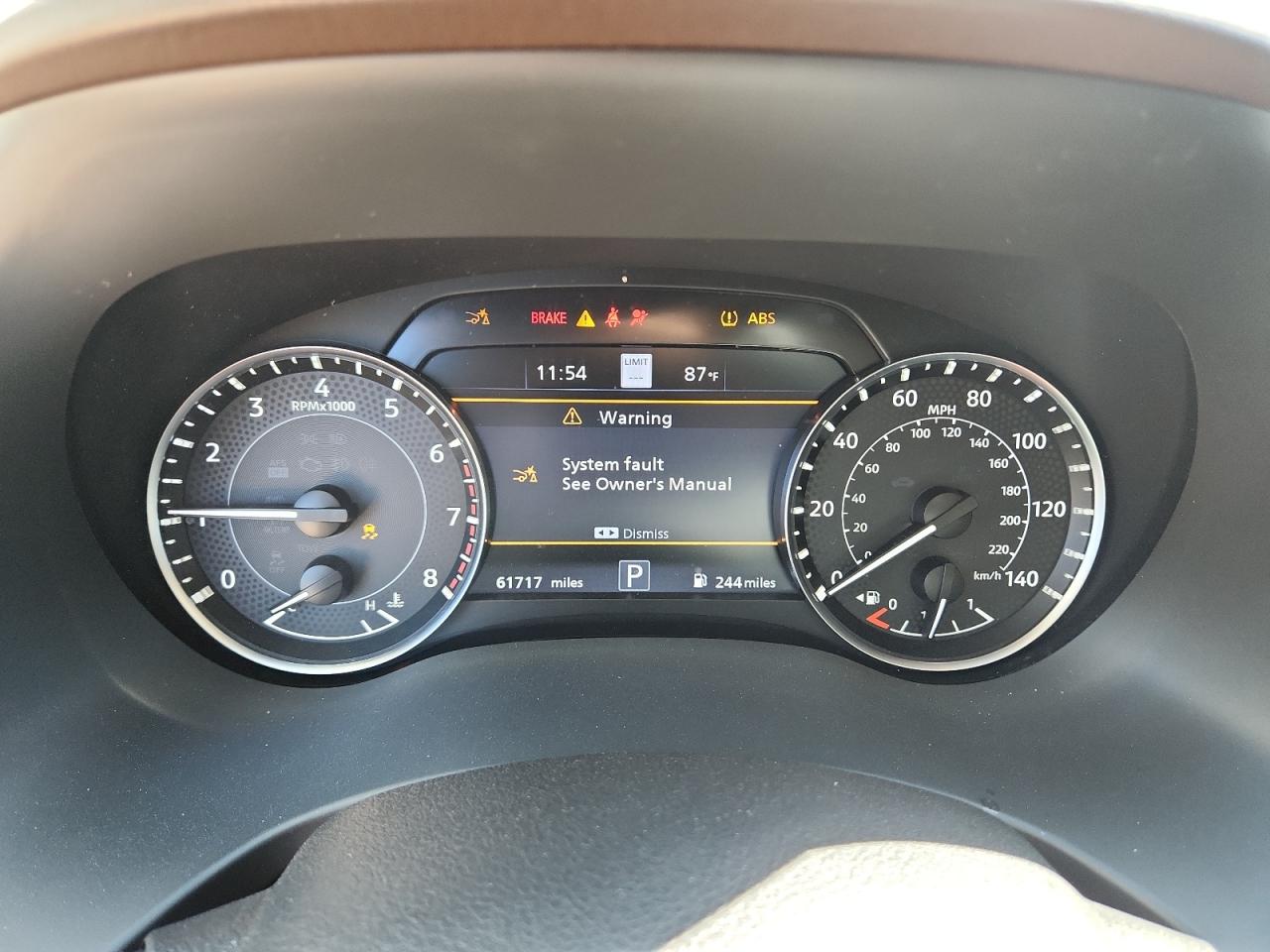 2021 Nissan Armada Platinum VIN: JN8AY2DA8M9371375 Lot: 82410465