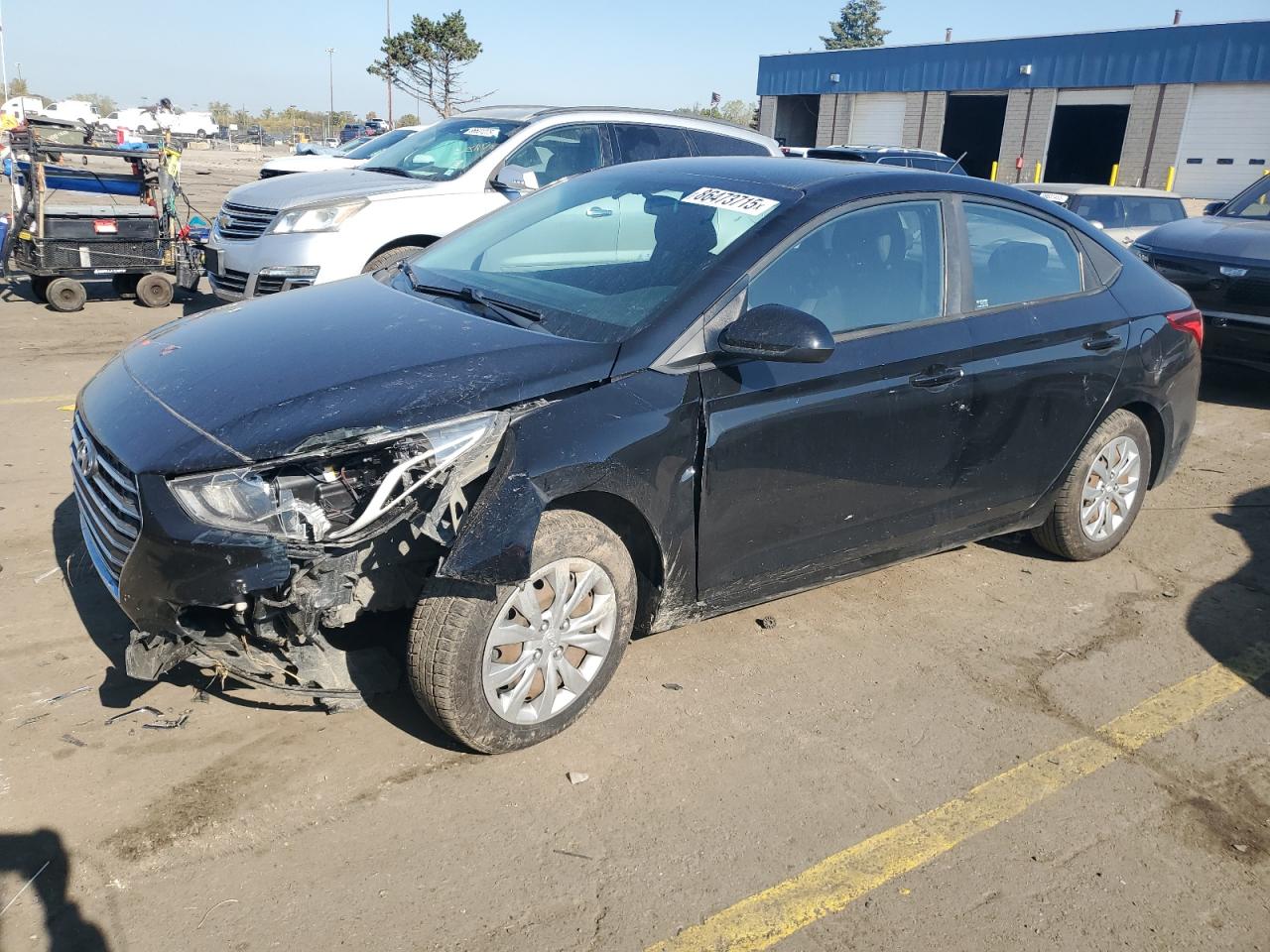 2019 Hyundai Accent Se VIN: 3KPC24A30KE040676 Lot: 86473715