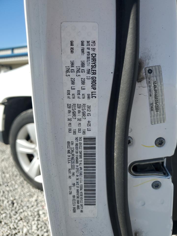 2014 Jeep Patriot Latitude VIN: 1C4NJPFA6ED513331 Lot: 85912255