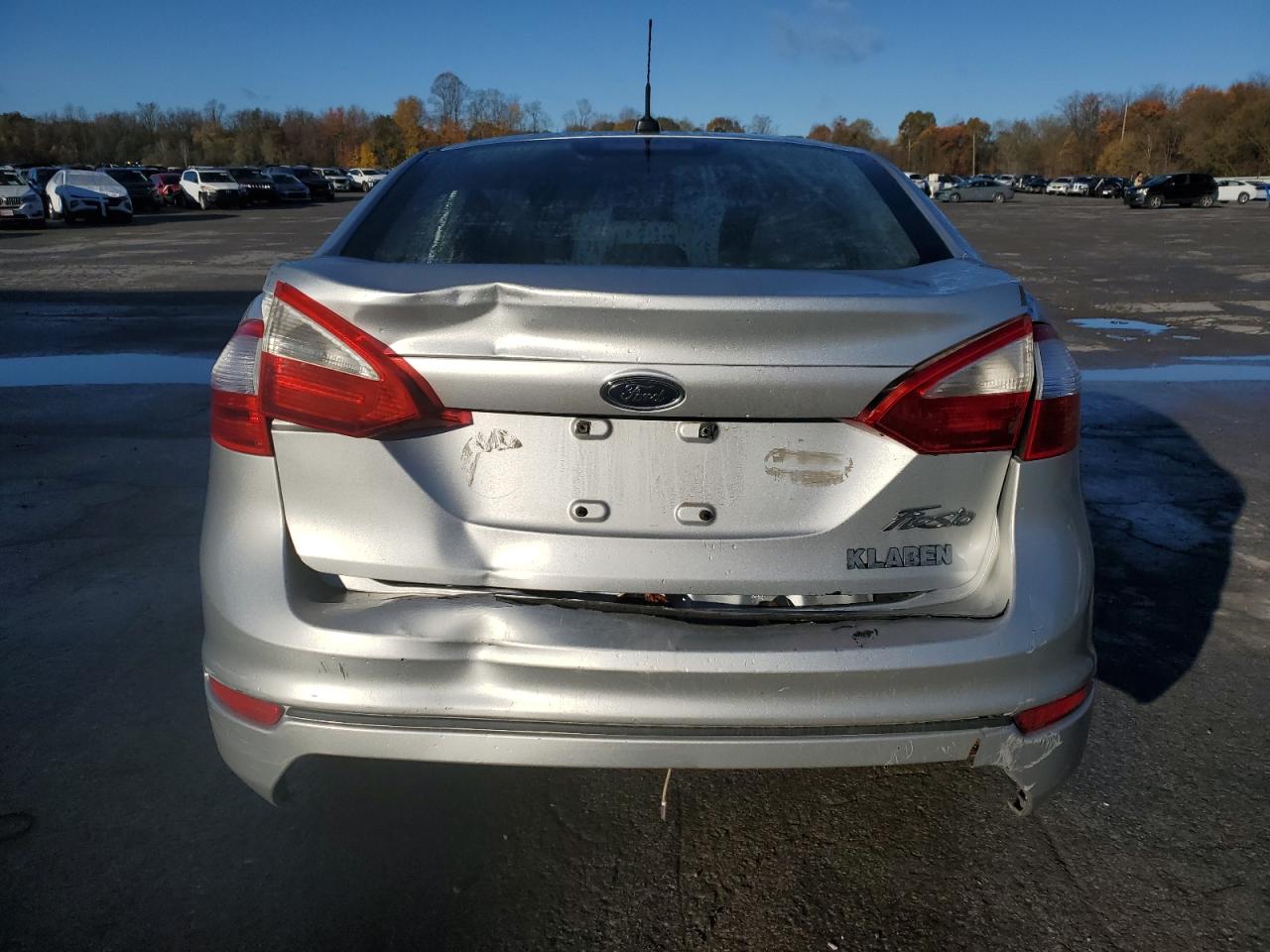 2014 Ford Fiesta S VIN: 3FADP4AJ1EM156702 Lot: 90903685