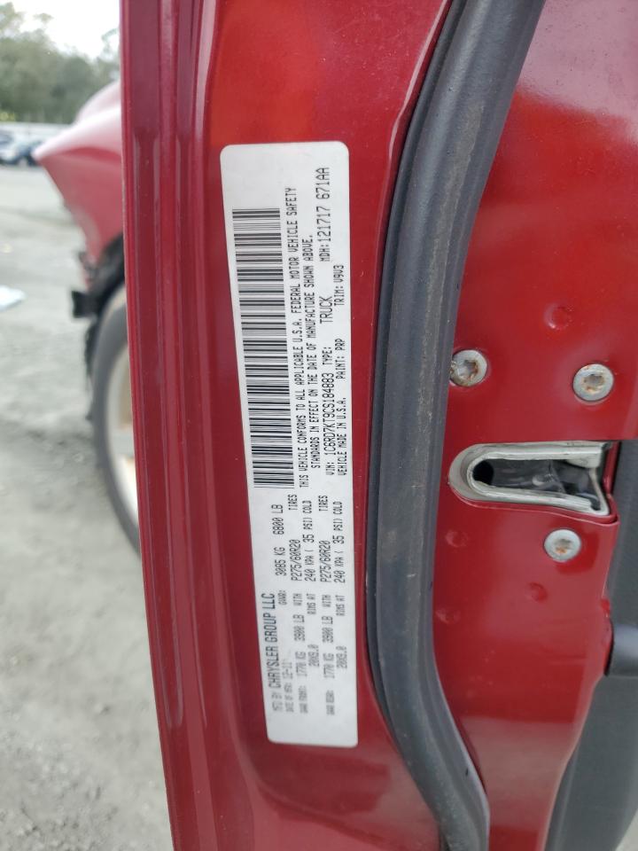 2012 Dodge Ram 1500 St VIN: 1C6RD7KT9CS184883 Lot: 84963245