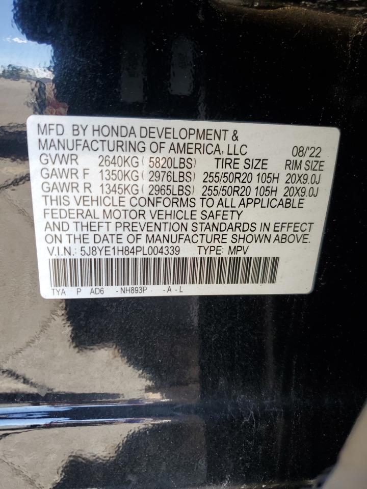 2023 Acura Mdx Advance VIN: 5J8YE1H84PL004339 Lot: 84986965