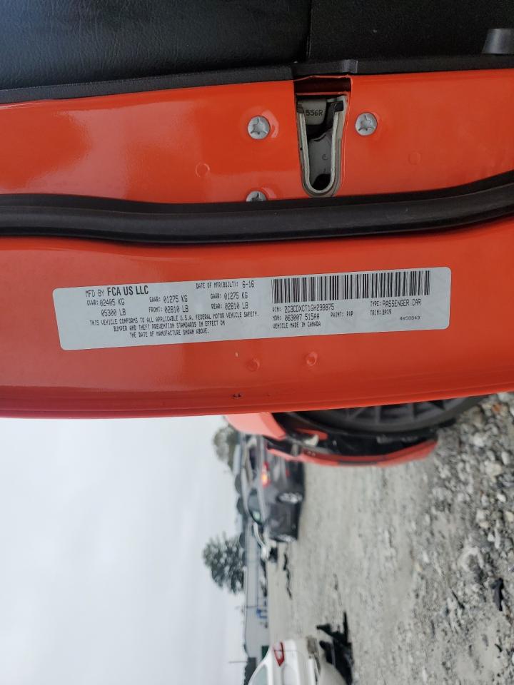 2016 Dodge Charger R/T VIN: 2C3CDXCT1GH298875 Lot: 90530575