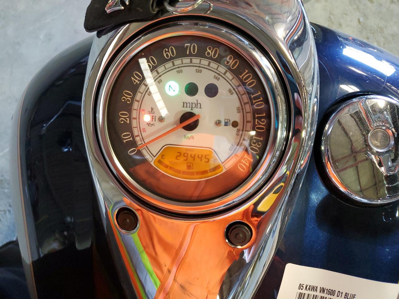 2005 Kawasaki Vn1600 D1 VIN: JKBVNKD1X5A003047 Lot: 84727975