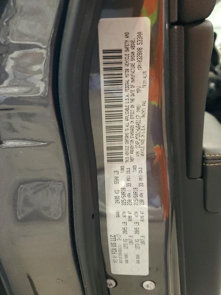 2017 Jeep Cherokee Limited VIN: 1C4PJMDS1HW645117 Lot: 90447025