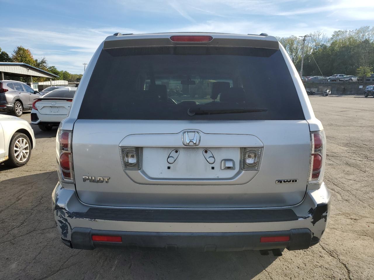 2007 Honda Pilot Exl VIN: 2HKYF18787H521361 Lot: 84709445