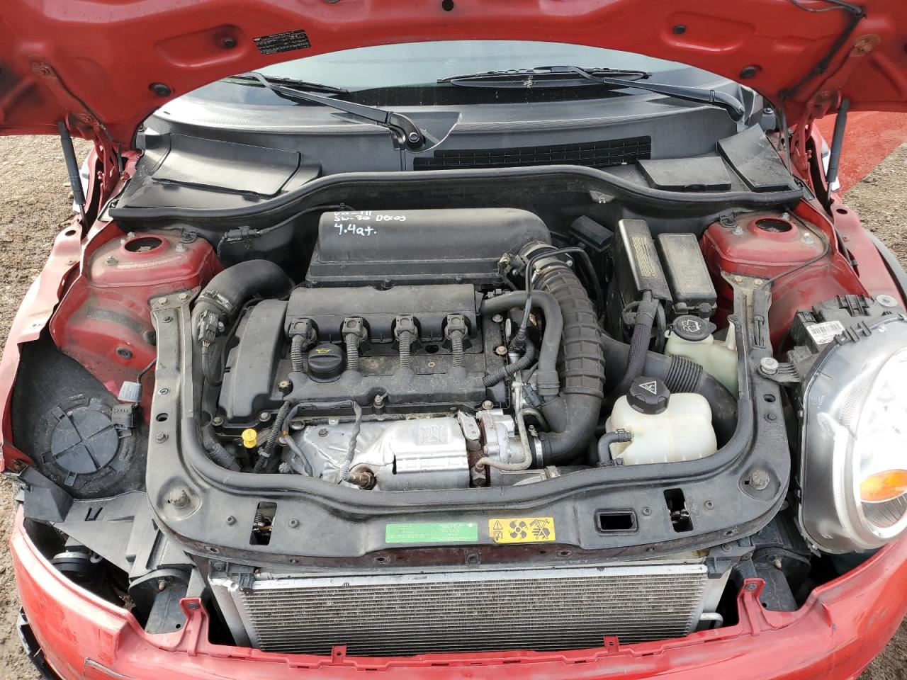 2008 Mini Cooper S VIN: WMWMF73528TV38643 Lot: 85324045