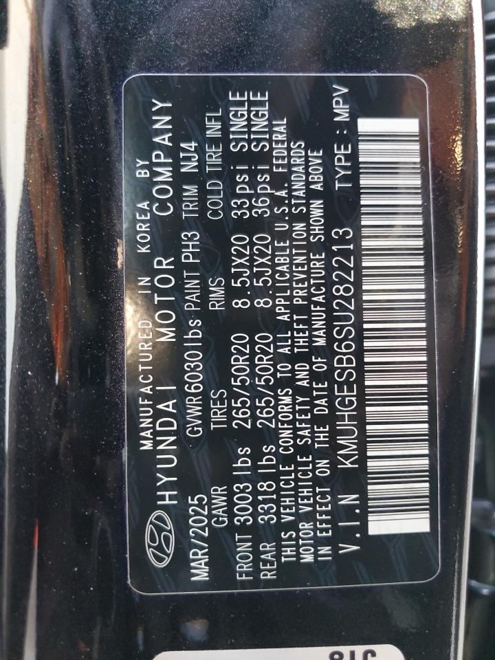 2025 Genesis Gv80 Select VIN: KMUHGESB6SU282213 Lot: 86509175