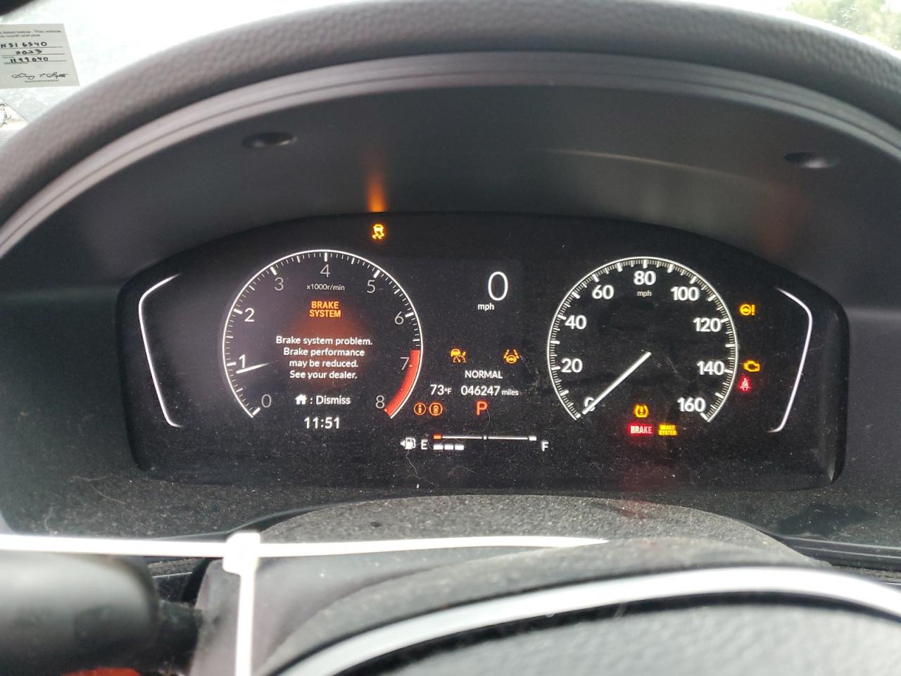 2023 Honda Civic Sport VIN: 2HGFE2F50PH516540 Lot: 84795745